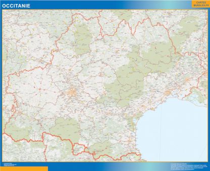Region OccitanIe plastificado