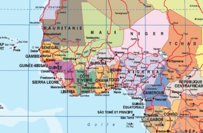 Mapa mundo zoom frances